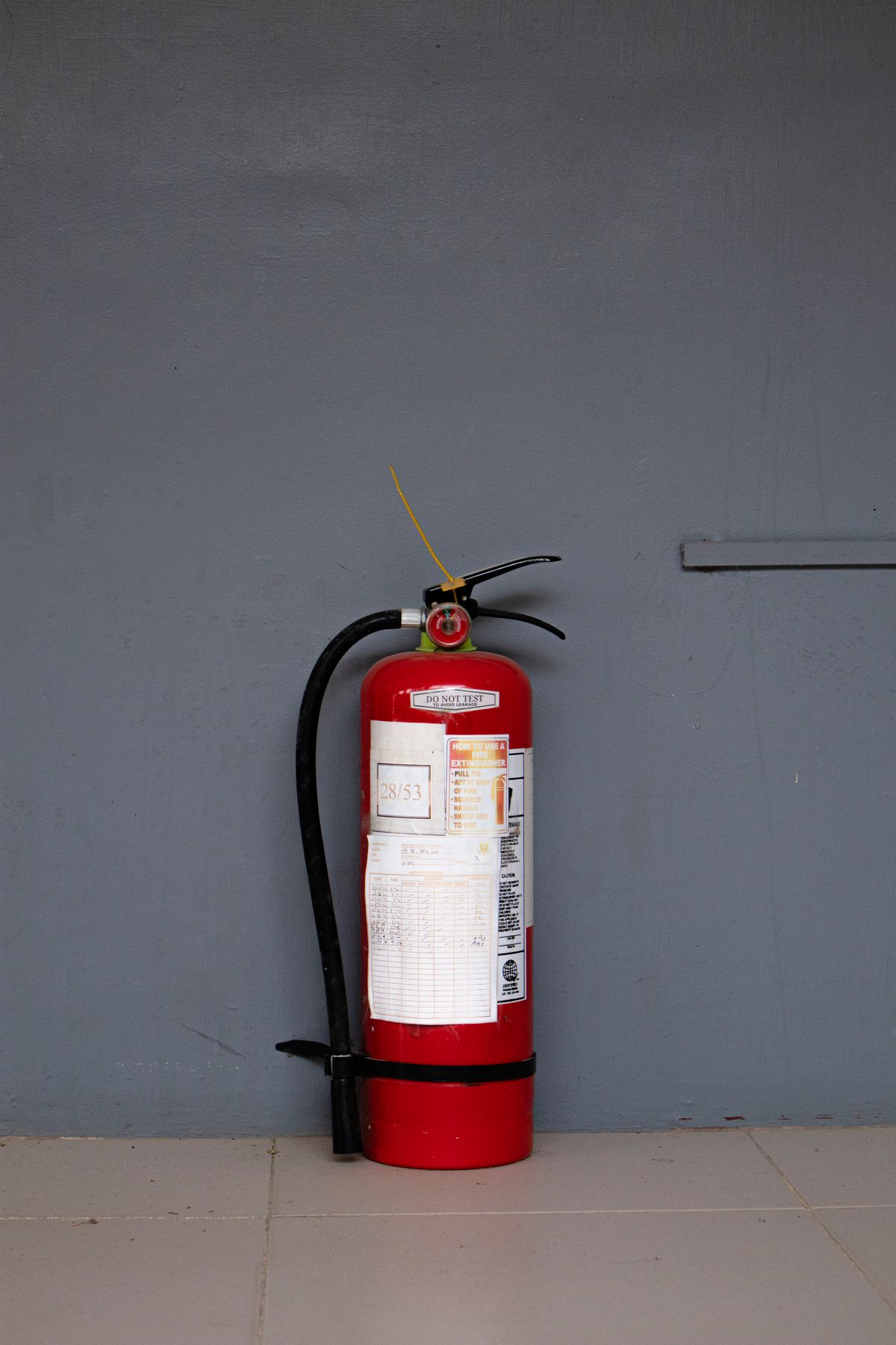 Extintor portátil contra incendio